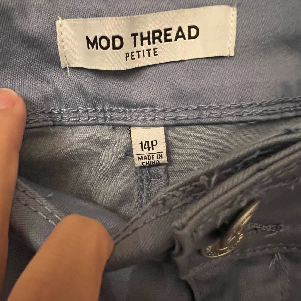Mod Thread Size 14P Blue Pants - Picture 3 of 5